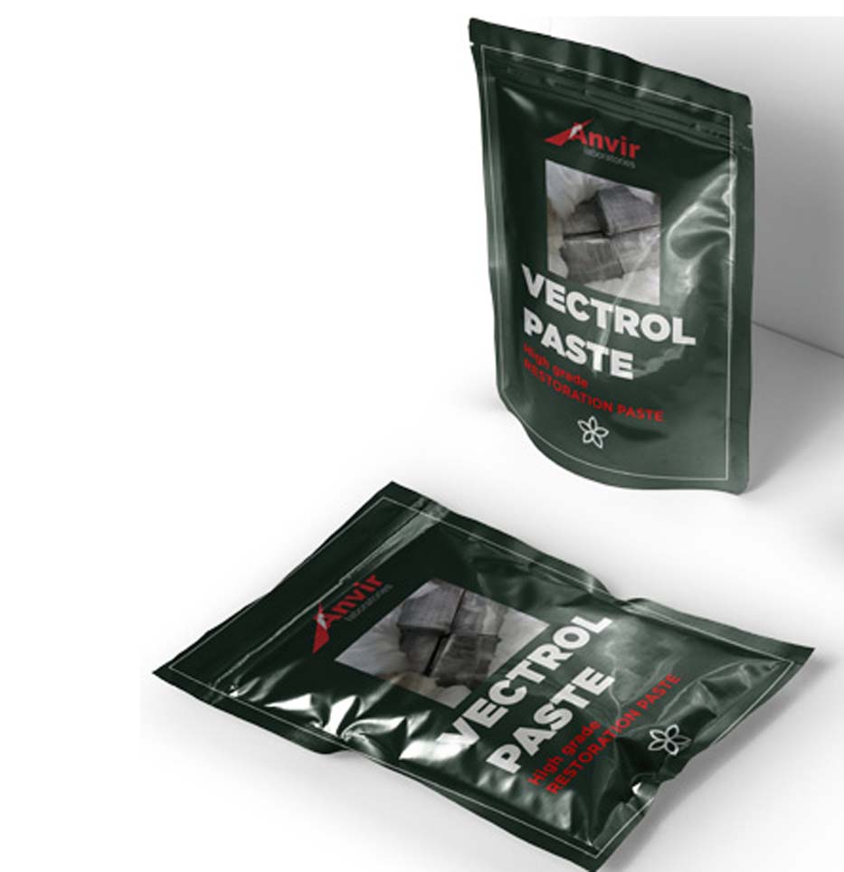 Vectrol-Paste zur Restaurierung von Banknoten